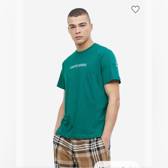 “Never Better” H&M Men's Small S Graphic Tee Shirt Graffiti Spellout Crew Neck - Picture 1 of 6